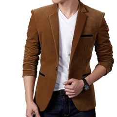 Blazer Slim 3 bolsos Único botão