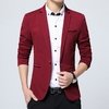 Blazer Slim Fit Casual Várias Cores - Frete Grátis