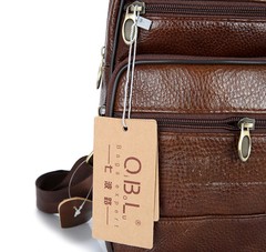 Bolsa de Ombro em Couro Genuíno - Mayortstore | Roupas, Relógios e acessórios 