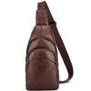 Bolsa masculina de ombro em Couro