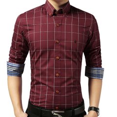 Camisa Xadrez Mangas compridas - comprar online