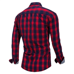 Camisa Xadrez Fred masculina algodão 