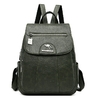 Imagem do Mochila vintage de couro macio 7 cores