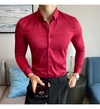 Camisa Slim Fit estilo Britânico na internet