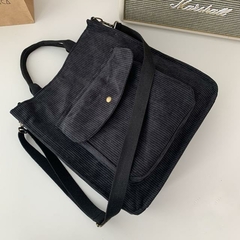 Bolsa Veludo vintage com zíper