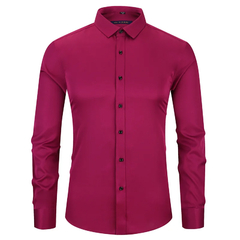 Camisa Slim Spandex elástica