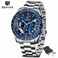 Relógio Benyar luxo Chronograph - Mayortstore | Roupas, Relógios e acessórios 