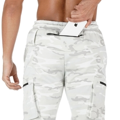 Calça Jogger camuflada moletom - comprar online