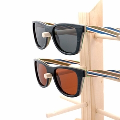 Óculos de sol madeira Unissex polarizados na internet