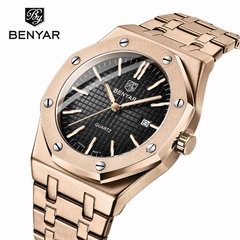 Relógio de pulso masculino Benyar Classic BY-5120M