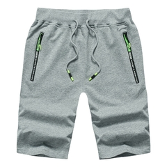 Bermuda casual masculina cintura elástica