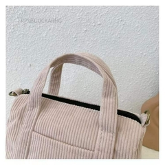 Bolsa Veludo vintage com zíper - loja online