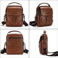 Crossbody masculina + carteira - loja online