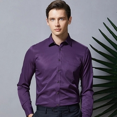 Camisa Slim Sstretch anti-bolinhas