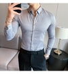 Camisa Slim Fit estilo Britânico