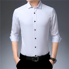 Camisa Slim Spandex elástica