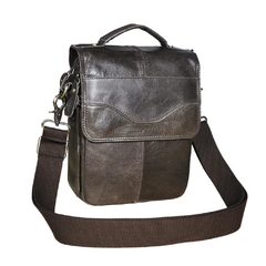 Bolsa mensageiro Paul em couro casual - comprar online