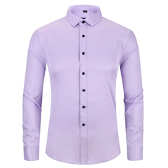 Camisa Slim Spandex elástica