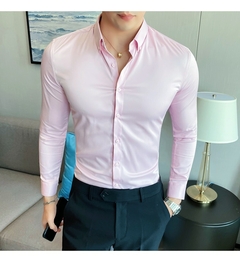 Camisa Slim Fit estilo Britânico