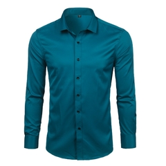 camisa masculina casual Slim MS0022