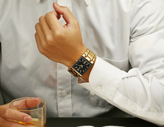 Relógio Quartzo Premium à prova d´água - Frete Grátis