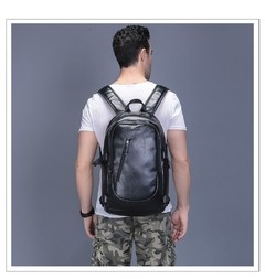 Mochila de Couro Casual à prova d' água 15.6 polegadas laptop - Mayortstore | Roupas, Relógios e acessórios 