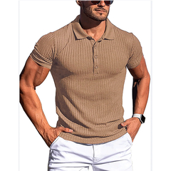 Camisa polo listrada fashion