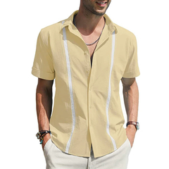 Camisa masculina casual solto