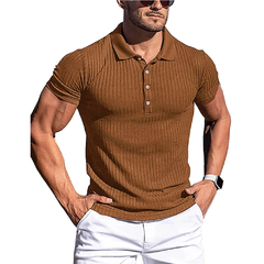 Camisa polo listrada fashion