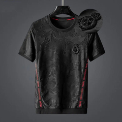 Camiseta Jacquard Fashion