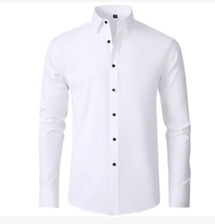 Camisa Masculina Slim Elástica