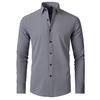 Camisa Masculina Slim Elástica