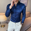 Camisa Slim Premium Social estampada