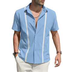 Camisa masculina casual solto