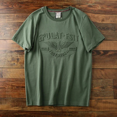 Camiseta Retrô Americana com estampa 3D