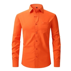 Camisa Masculina Casual Slim MS0046