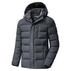 Jaqueta masculina Parka com Capuz MS0026