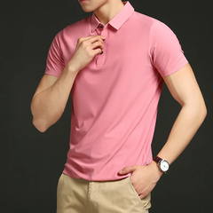 Camisa Polo Masculina Mangas Curtas