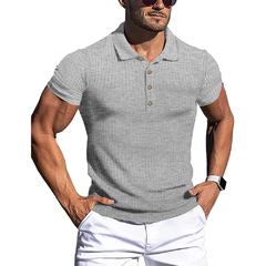 Camisa polo listrada fashion