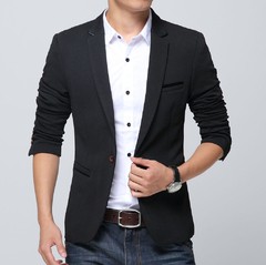 Blazer Casual Slim Fit Masculino - Mayortstore | Roupas, Relógios e acessórios 