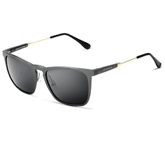 Óculos de Sol Masculino retrô alumínio lentes polarizadas - comprar online