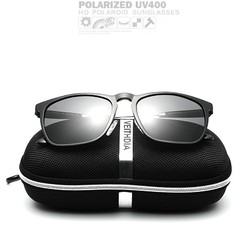 Óculos de Sol Masculino retrô alumínio lentes polarizadas - Mayortstore | Roupas, Relógios e acessórios 