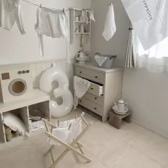 GLOBOS NUMERO BLANCO 80cm - Papelera avellaneda