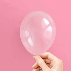 mini globos transparente x10 - comprar online