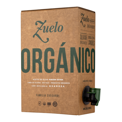 Aceite De Oliva Zuelo Organico 2 Litros BIB- Zuccardi