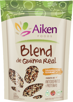 Pack x 3: Mix de Quinoa Real Lavada Natural Aiken 250 g. Blend roja, negra y blanca. - comprar online