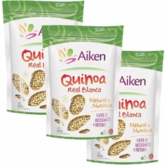 Pack x 3: Mix de Quinoa Real Lavada Natural Aiken 250 g.