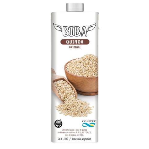 Leche Vegetal BIBA de Quinoa x 1L - 100% Natural
