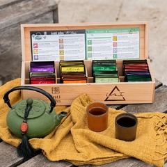 Comprar caja de madera para té e infusiones, Tienda Online