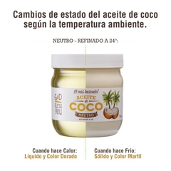 Aceite De Coco Neutro God Bless You 1 Litro - Prensada En Frío - Andalhue